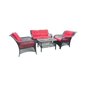 SEATING SET 4PCS 3CHAIR 1COFFEE TABLE SEATING SET 4PCS 3CHAIR 1COFFEE TABLE